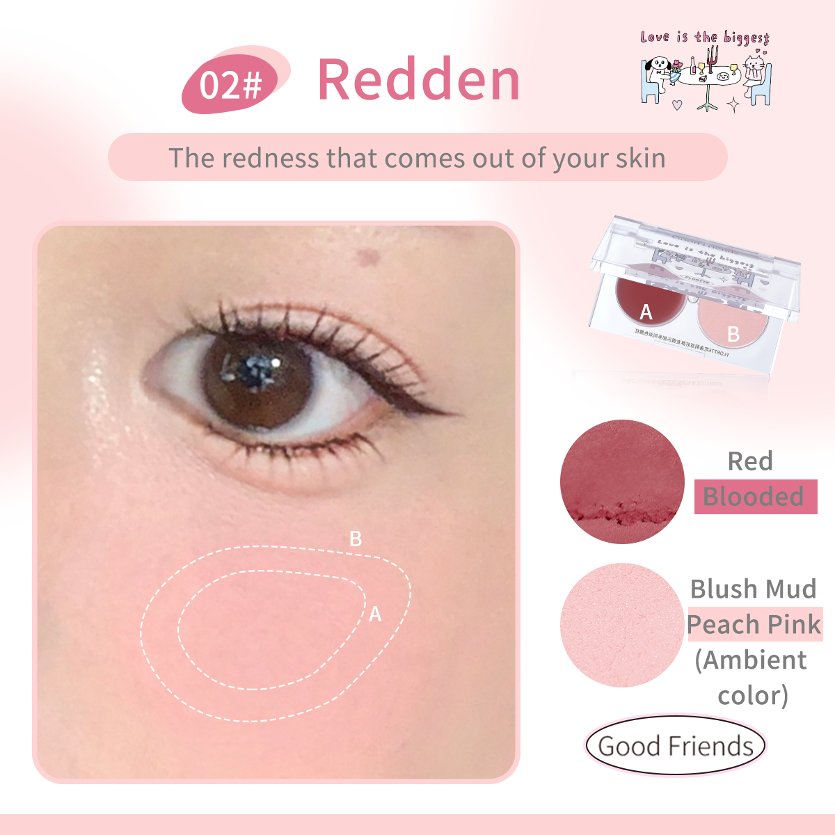 Collection of Good Friends Club Multi Purpose&Blusher in a gallery layout